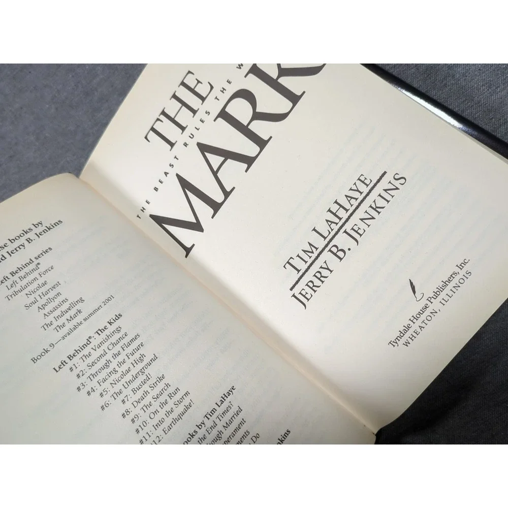 The Mark The Beast Rules the World Tim LaHaye 2000 Book Club Edition Left Behind